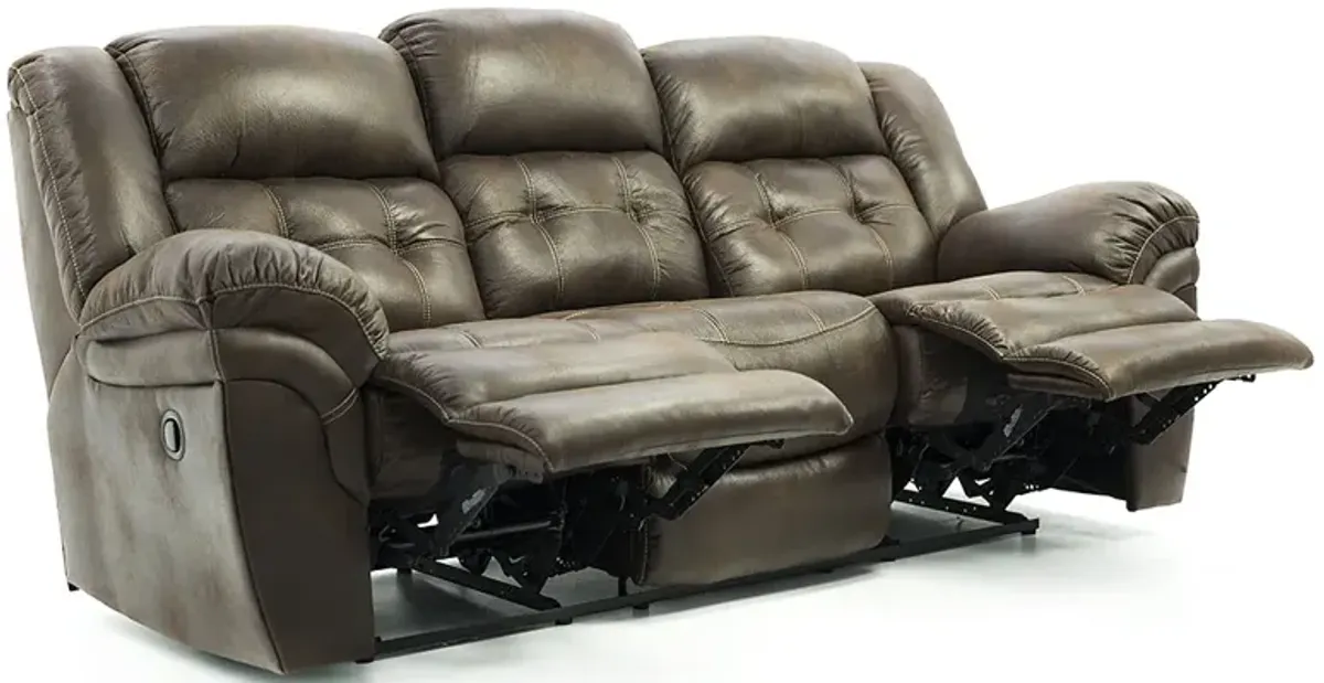 HAYGEN ESPRESSO RECLINING SOFA