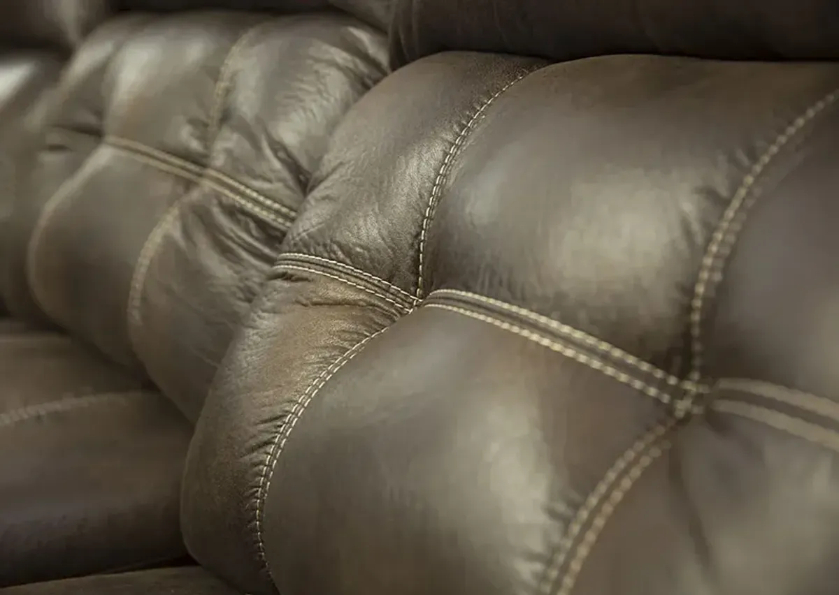 HAYGEN ESPRESSO RECLINING SOFA