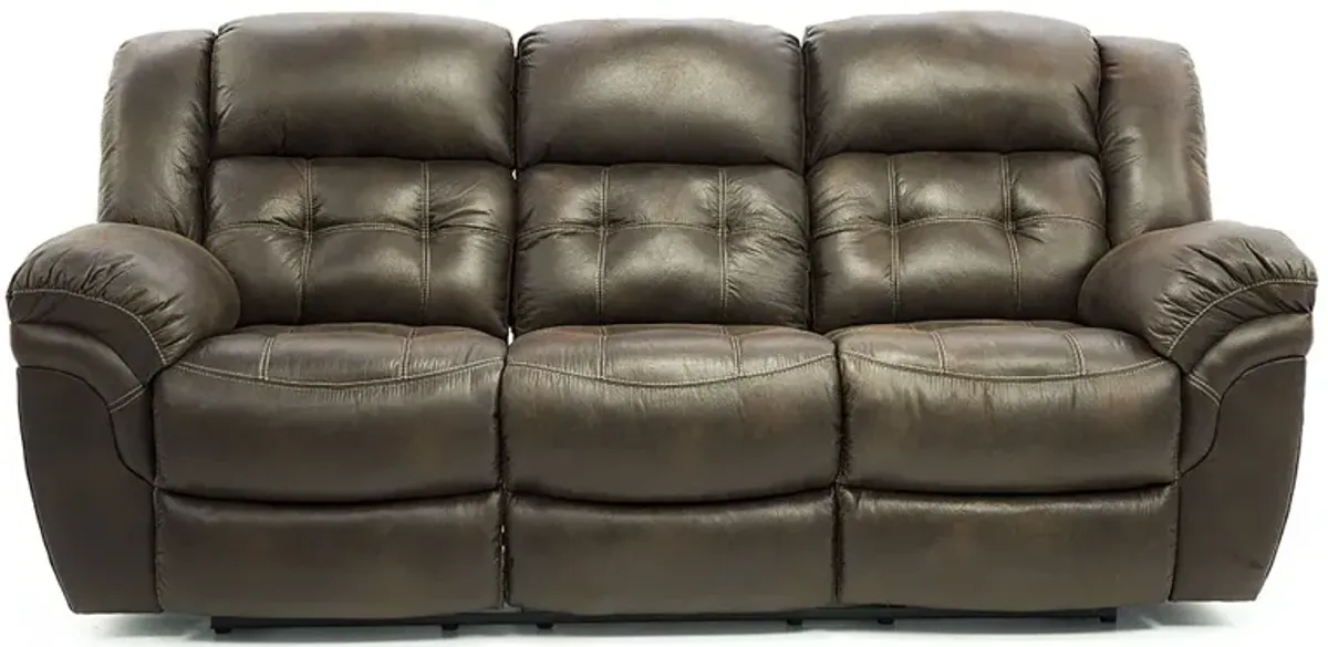 HAYGEN ESPRESSO RECLINING SOFA