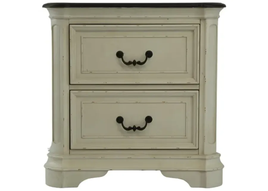 HAVEN WHITE NIGHTSTAND