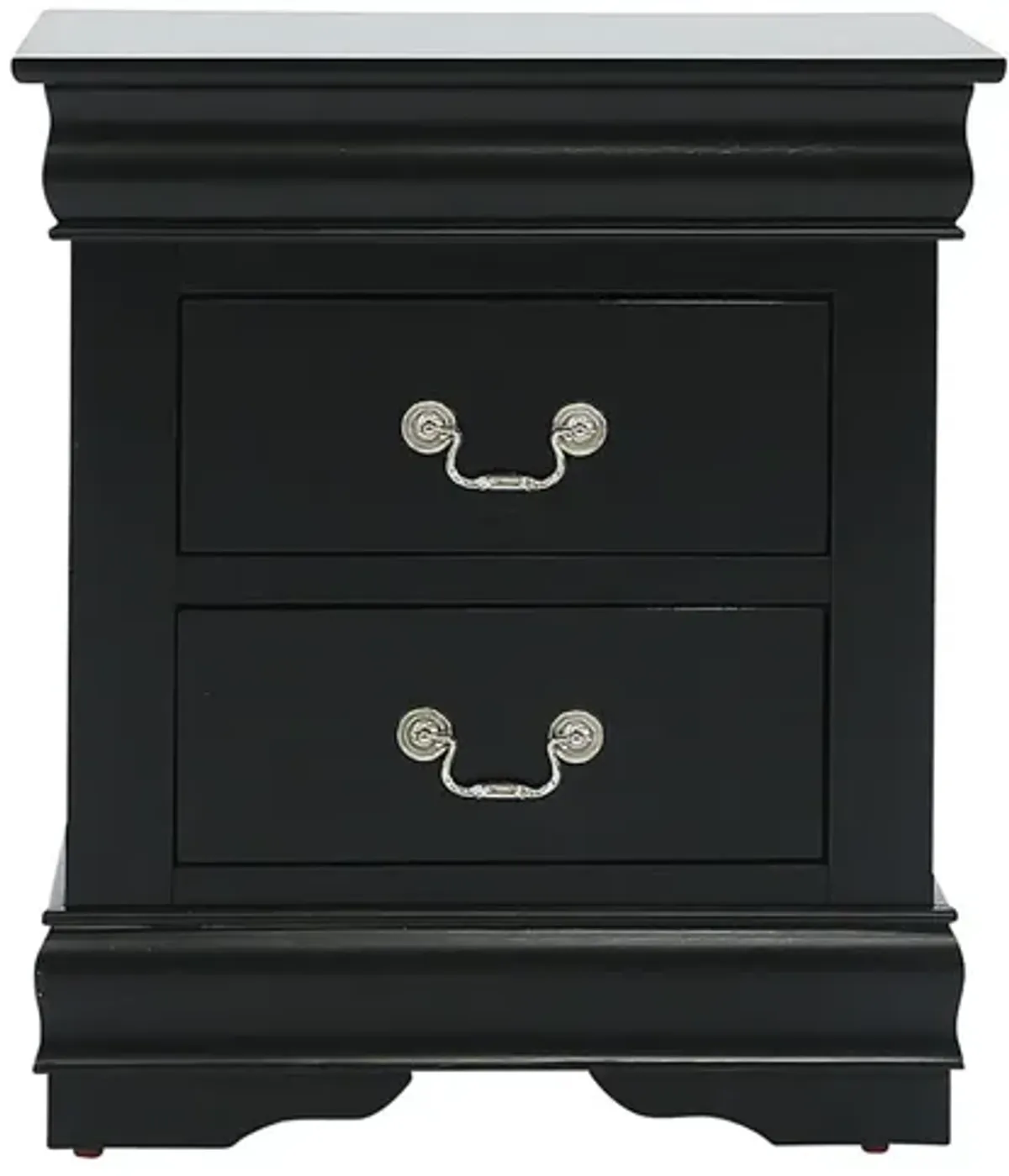 LOUIS PHILIP BLACK NIGHTSTAND