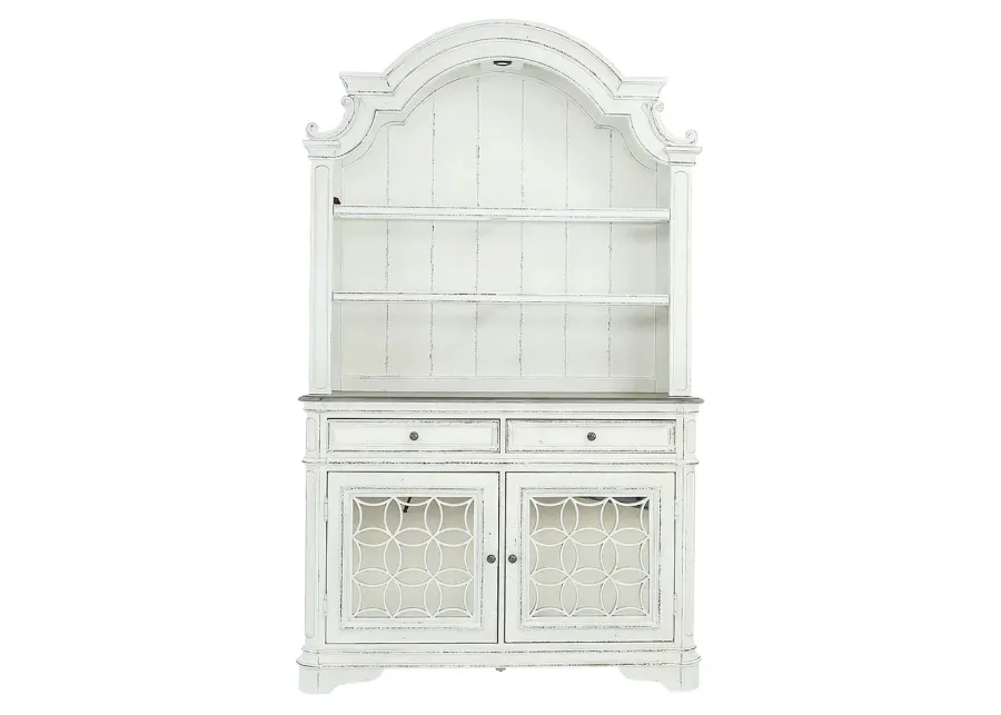 MAGNOLIA MANOR HUTCH AND BUFFET