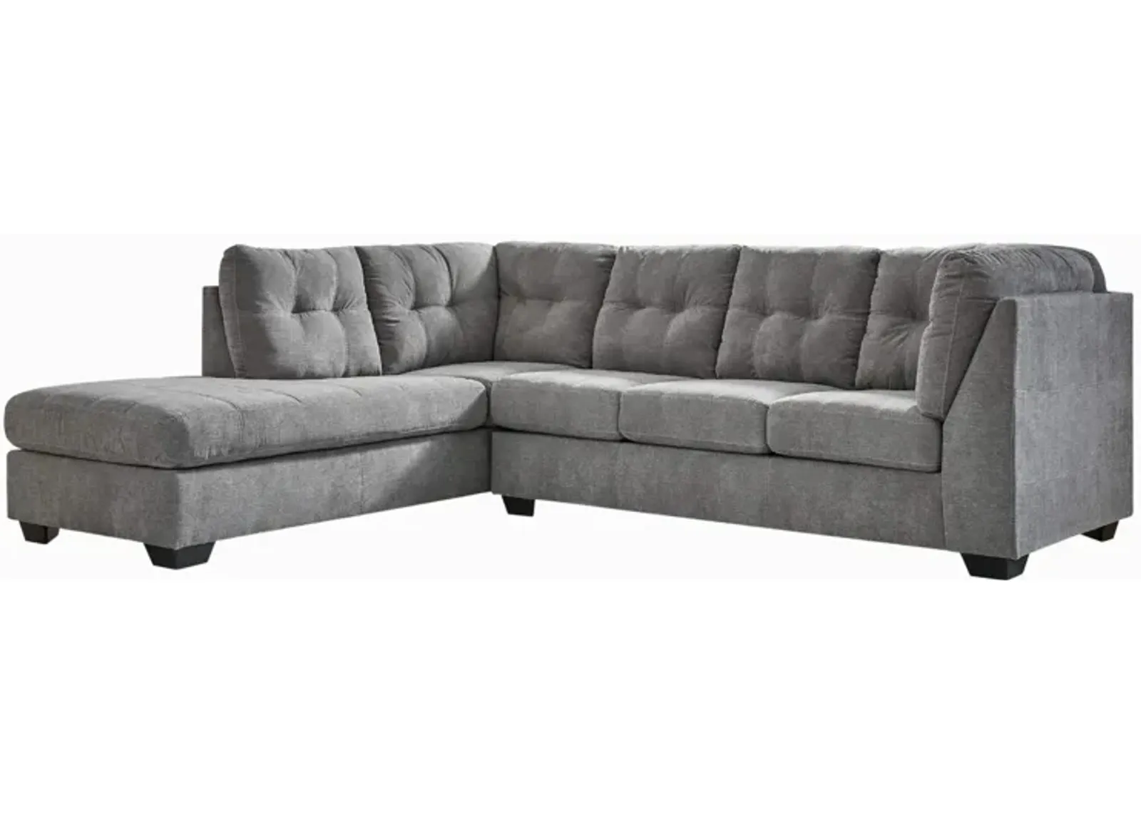 MARRELTON DENIM 2 PIECE SECTIONAL WITH SLEEPER