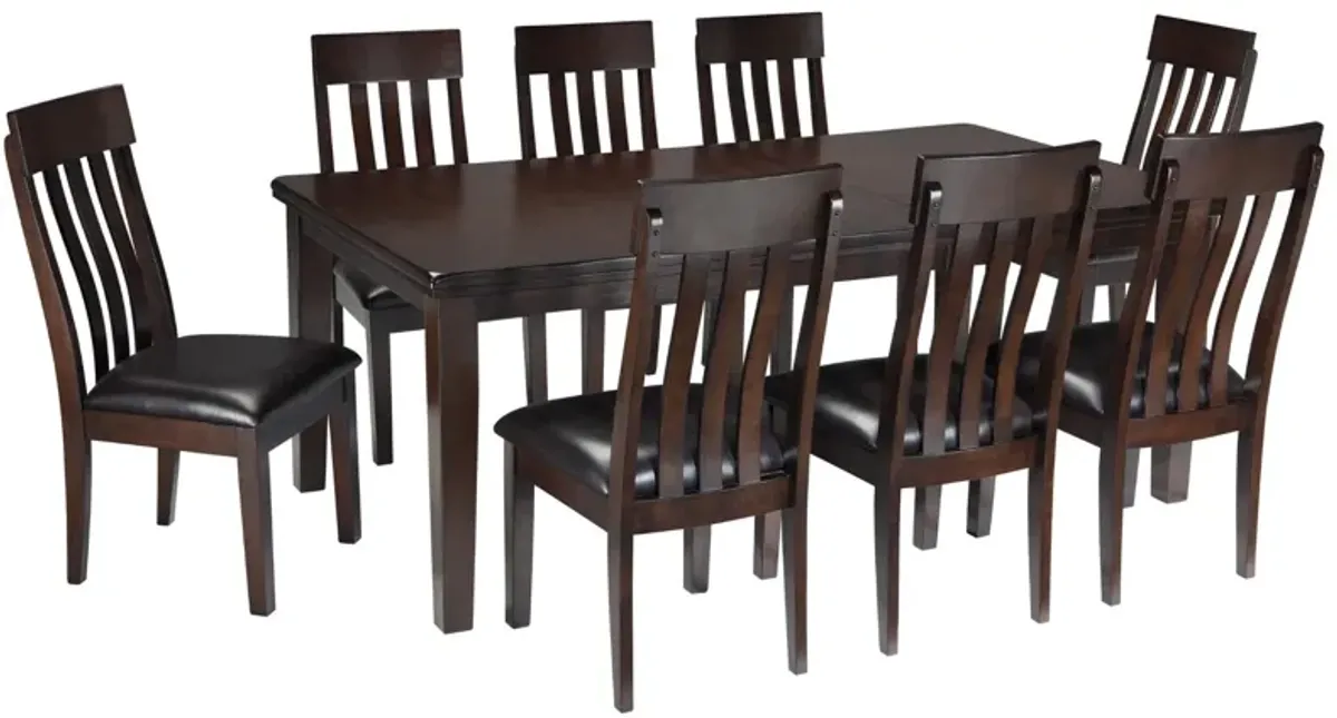 HADDIGAN 9 PIECE DINING SET