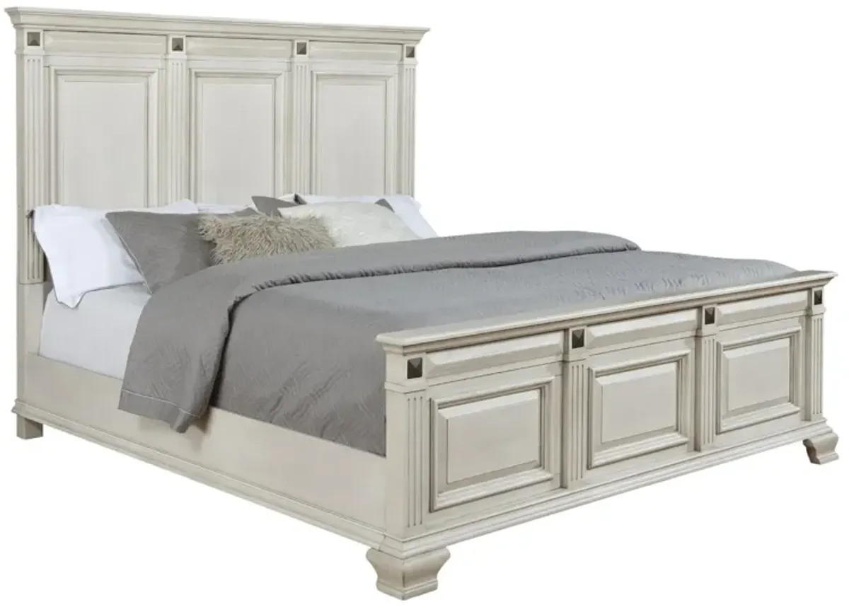 HALIFAX WHITE KING BED