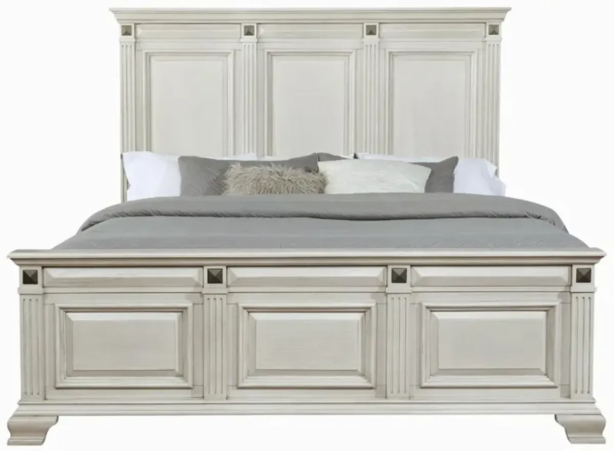 HALIFAX WHITE KING BED