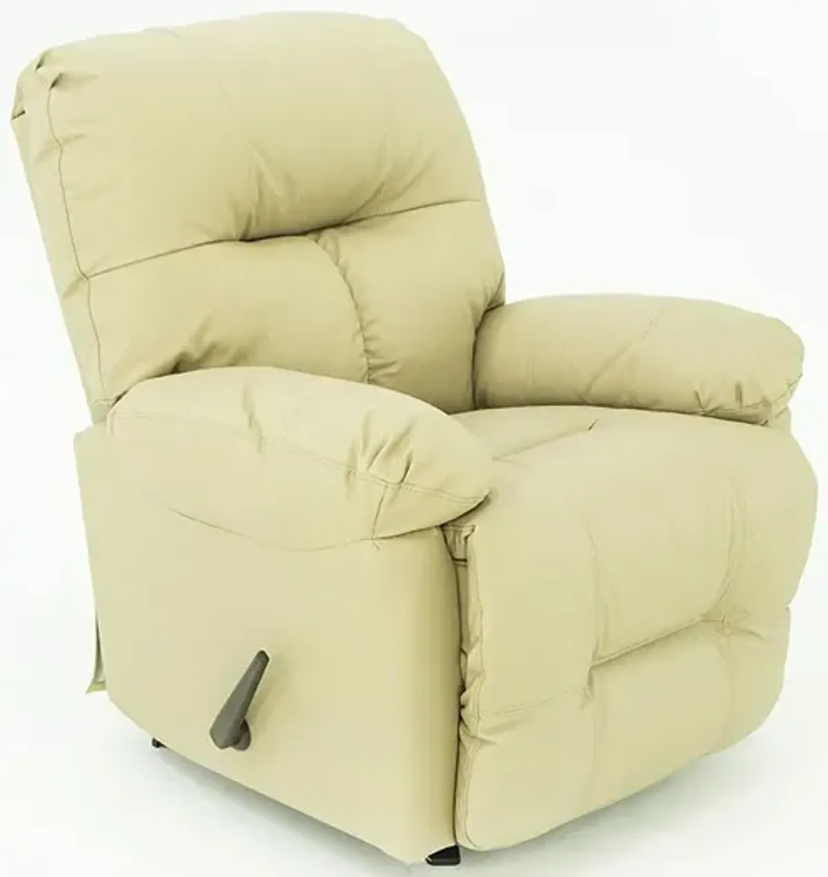 WANDERER MUSHROOM LEATHER ROCKER RECLINER