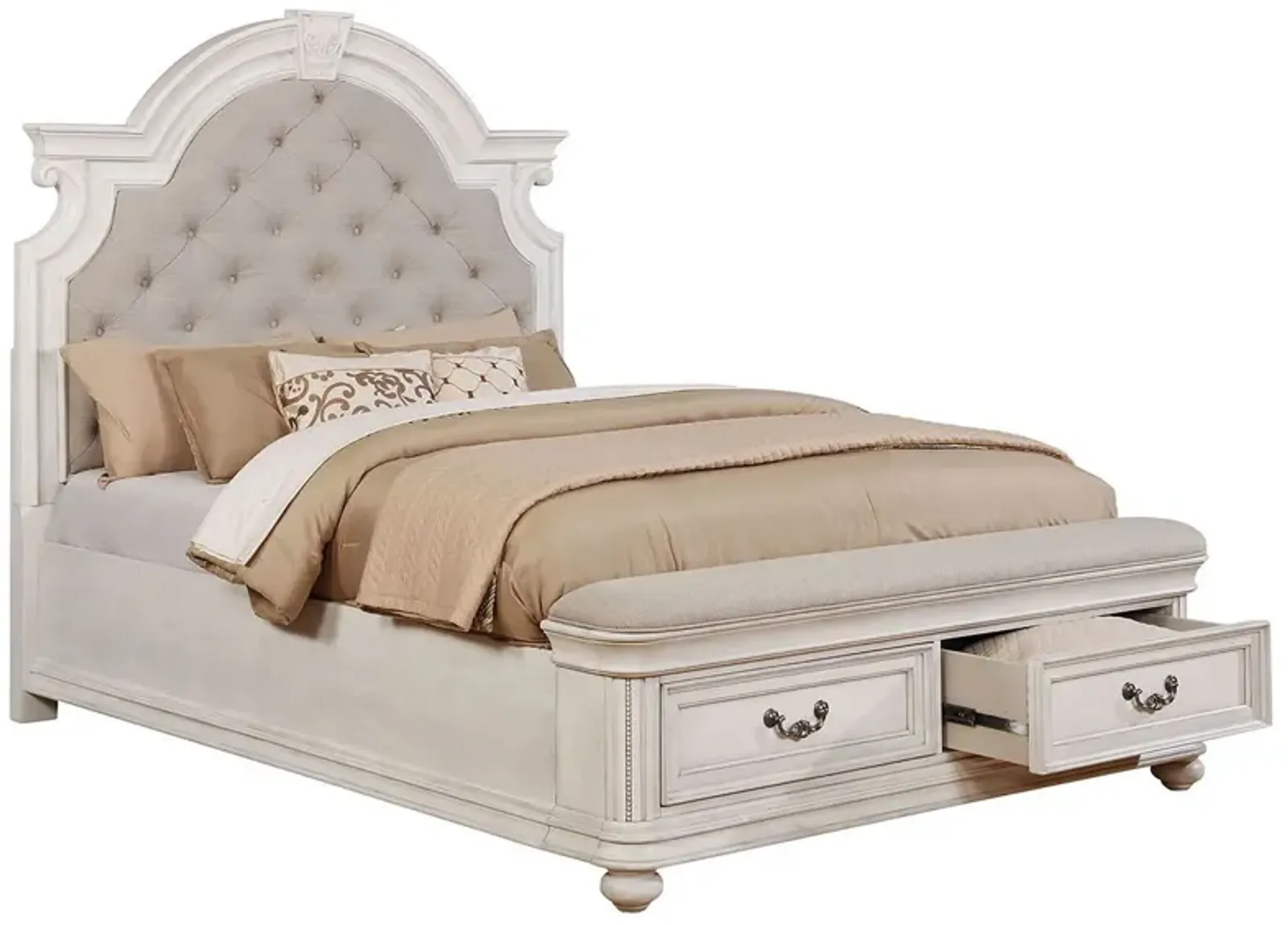 MALLORY WEATHERED QUEEN BED