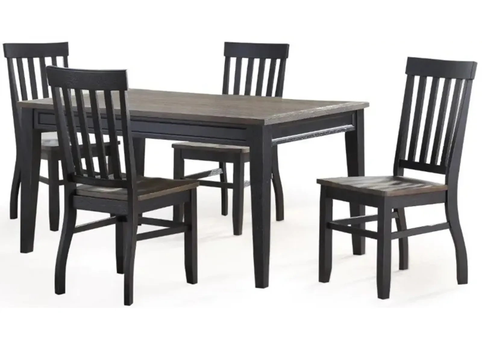 RAVEN NOIR 5 PIECE DINING SET