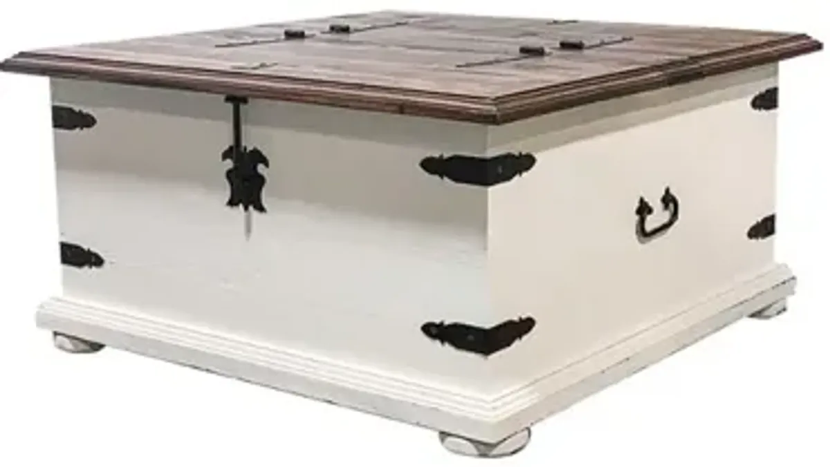 RYLAND DOUBLE LID COCKTAIL TRUNK