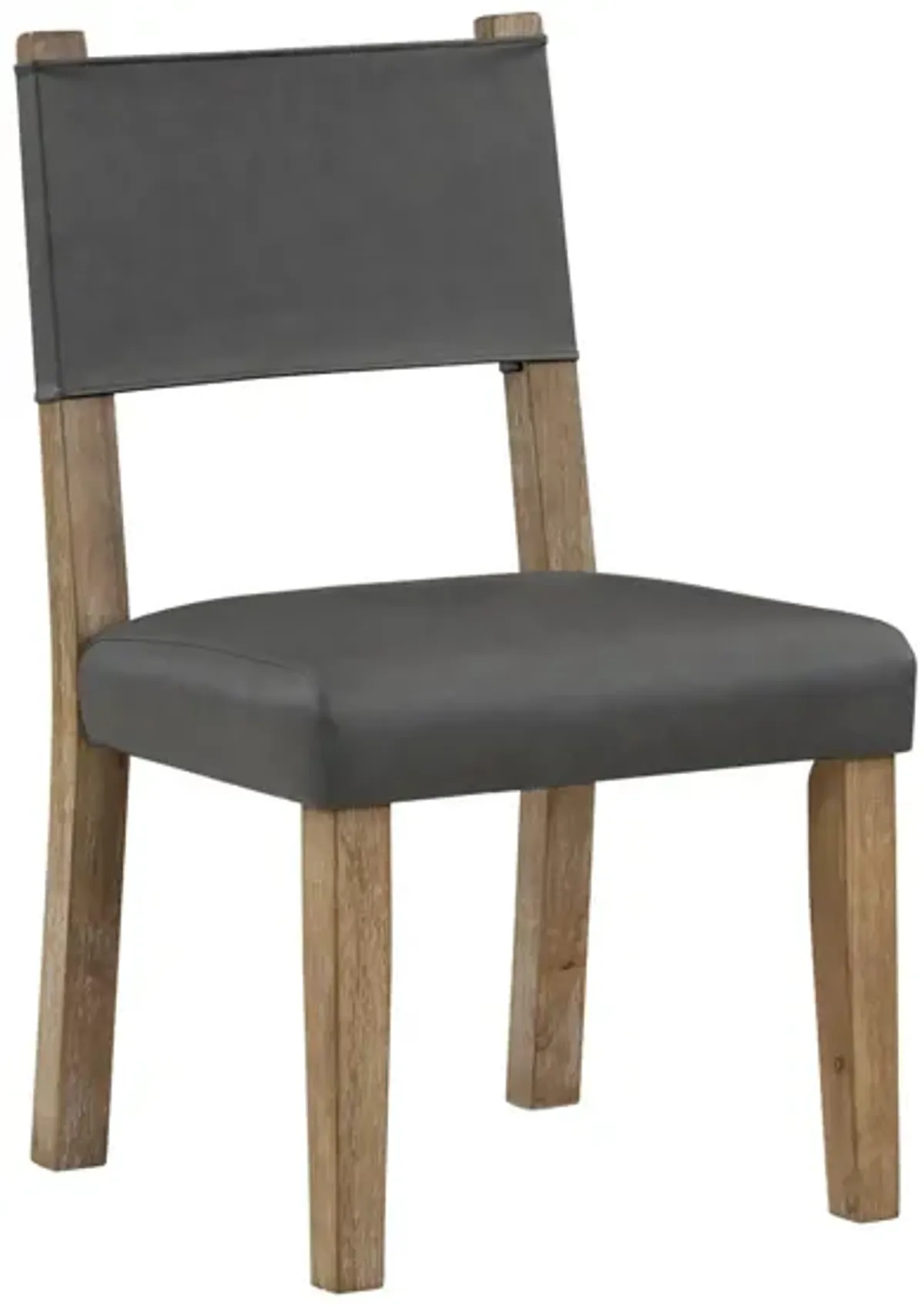 AUBREY GREY SIDE CHAIR