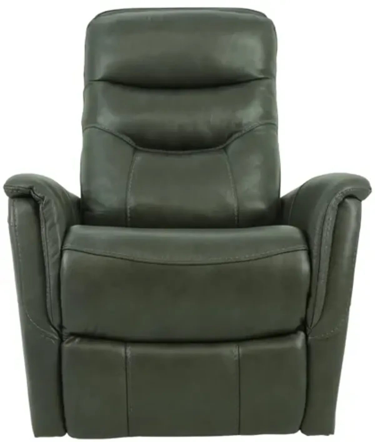 ANTONIO CHARCOAL LEATHER POWER SWIVEL RECLINER