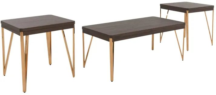 BANDYN 3 PIECE OCCASIONAL TABLE SET