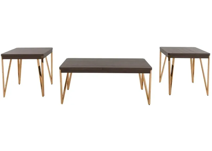 BANDYN 3 PIECE OCCASIONAL TABLE SET