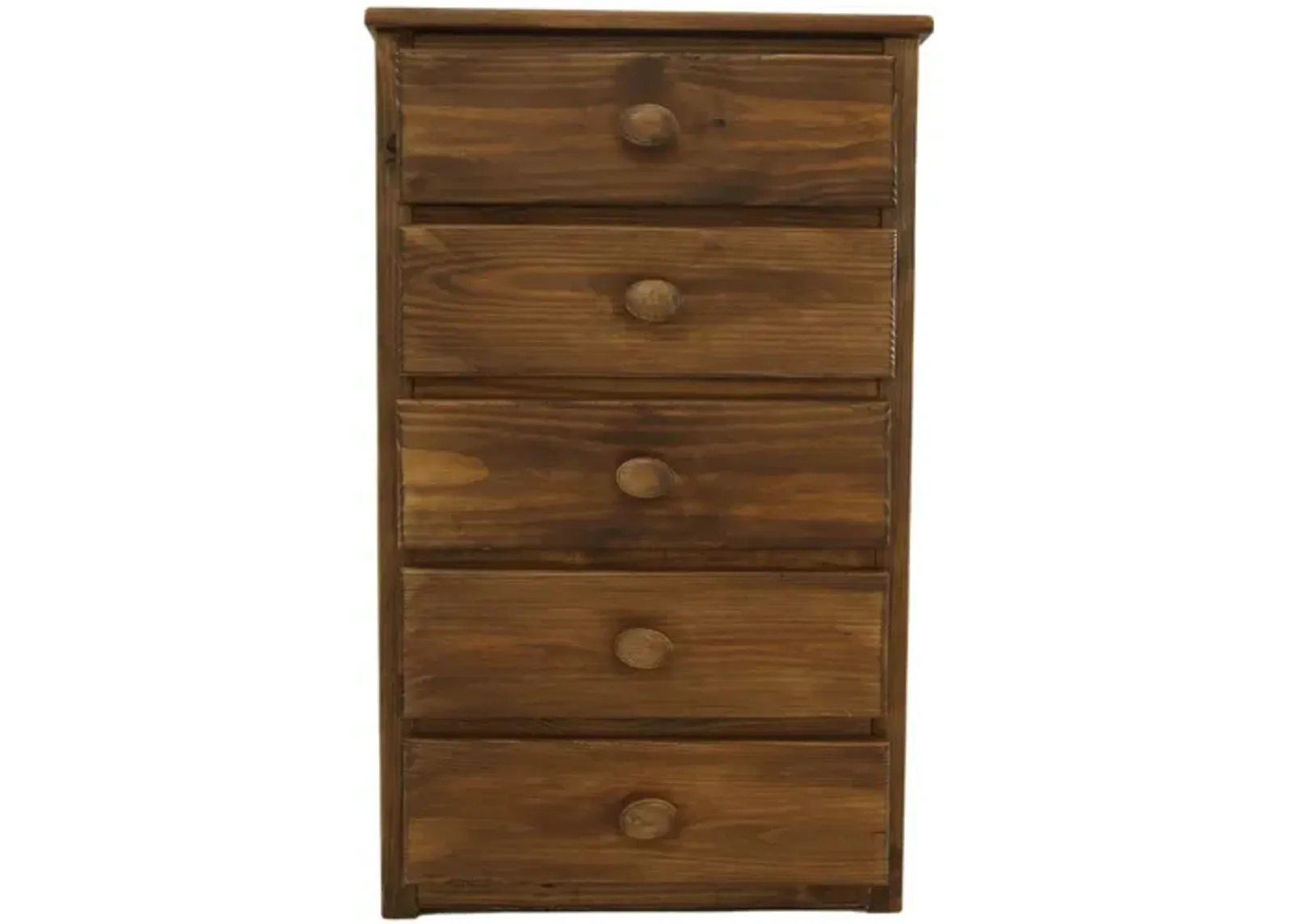 DIEGO CHESTNUT 5 DRAWER CHEST