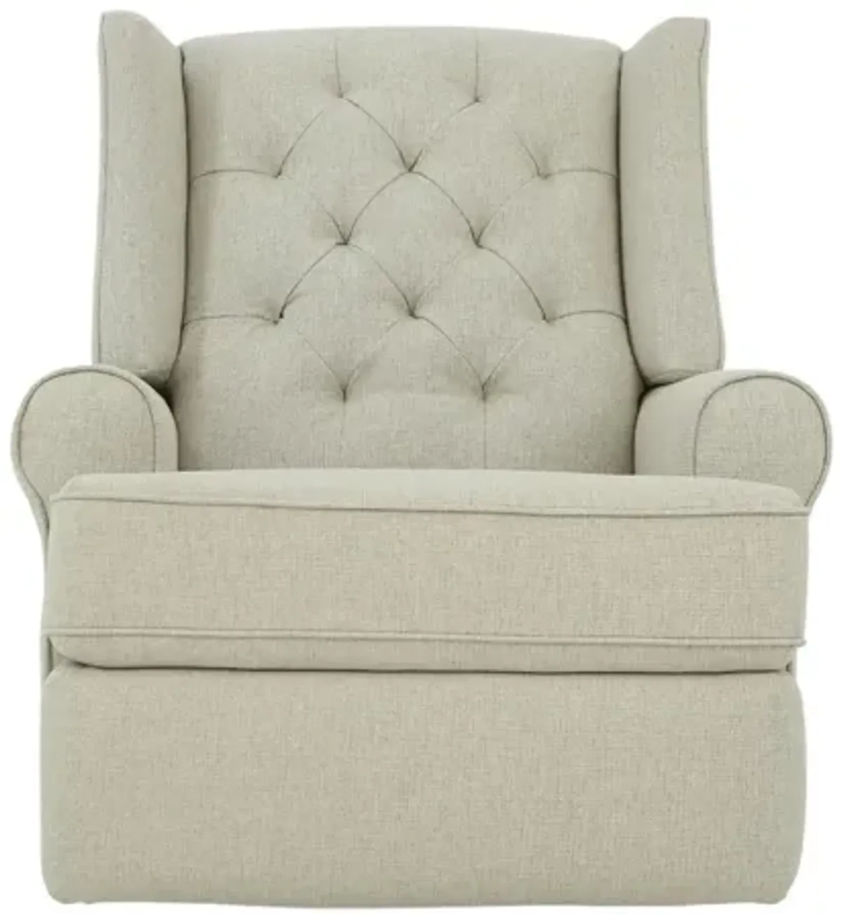 KENDRA BEIGE SWIVEL GLIDER RECLINER