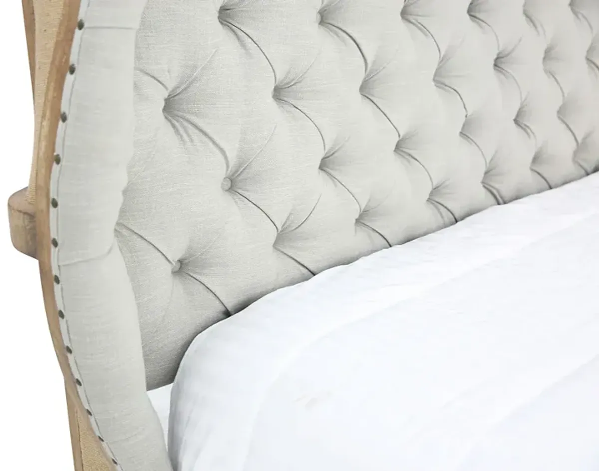 BOHEME QUEEN UPHOLSTERED BED