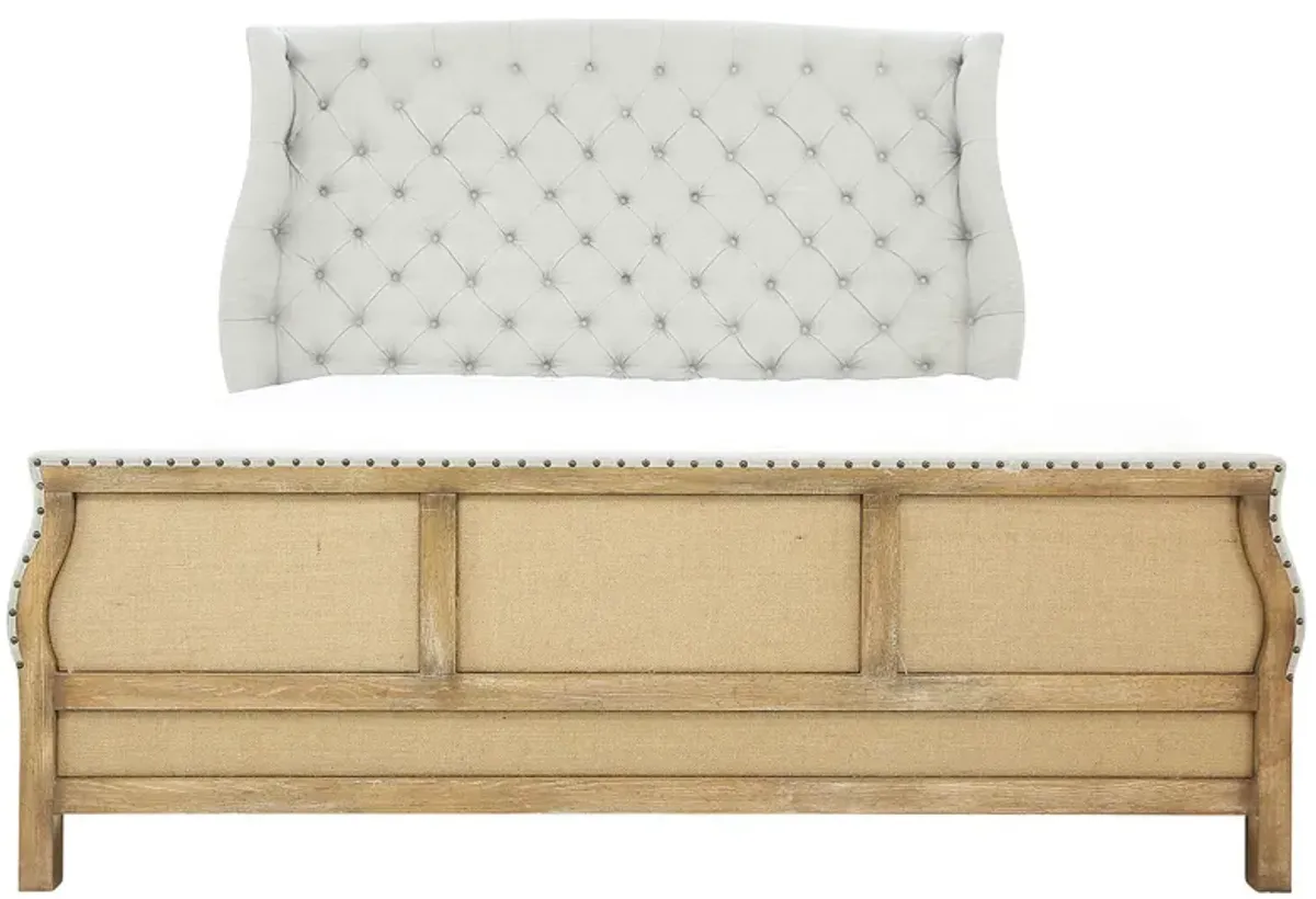 BOHEME QUEEN UPHOLSTERED BED