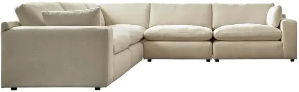 ELYZA LINEN 5 PIECE SECTIONAL