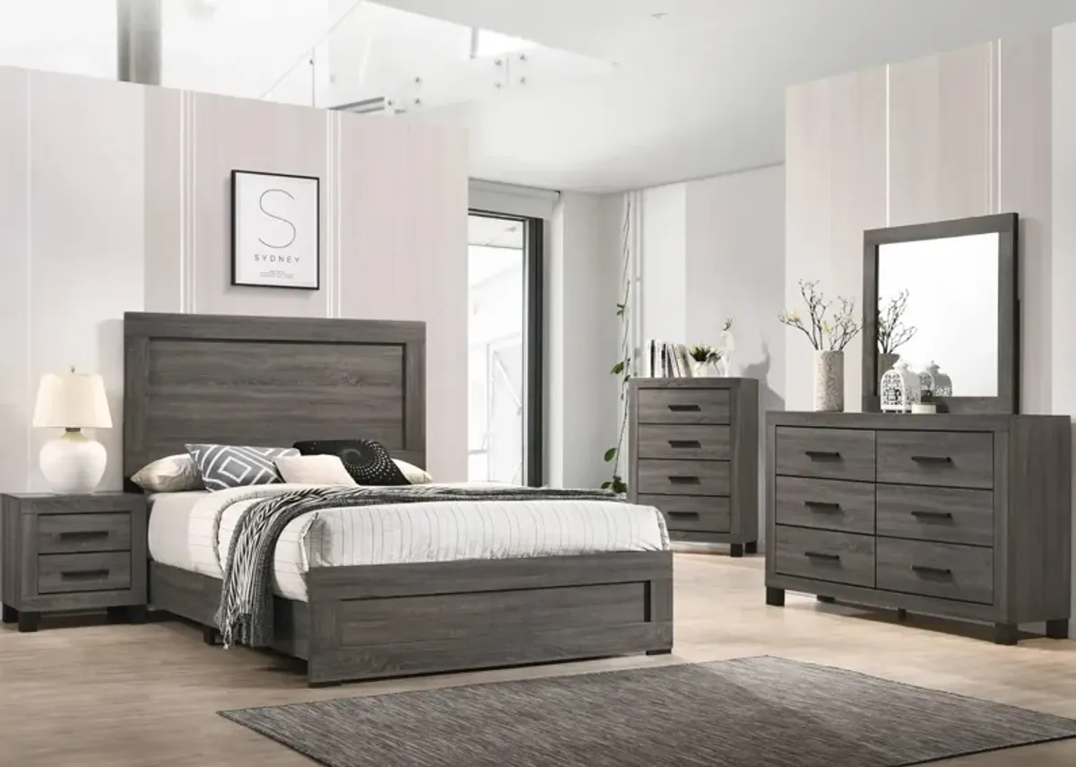 AMELIE GREY QUEEN BEDROOM