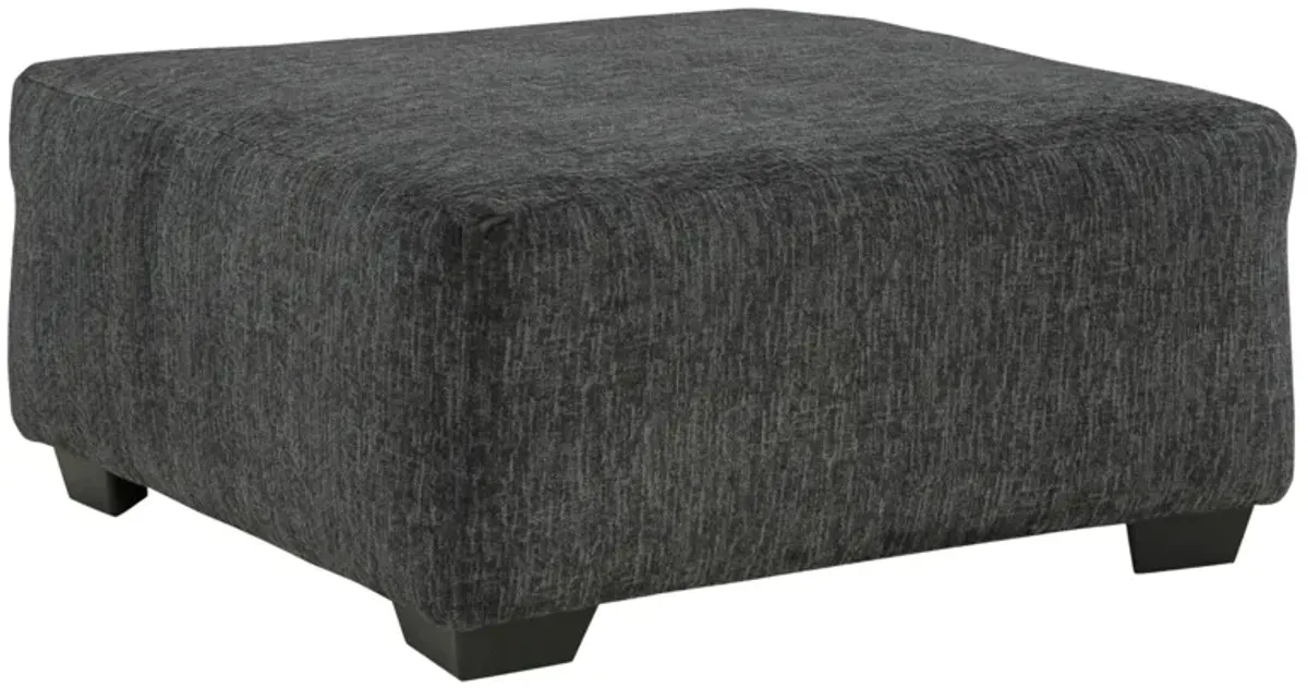 BIDDEFORD EBONY OVERSIZED OTTOMAN