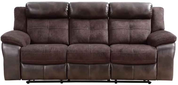 PUEBLO TWO TONE RECLINING SOFA