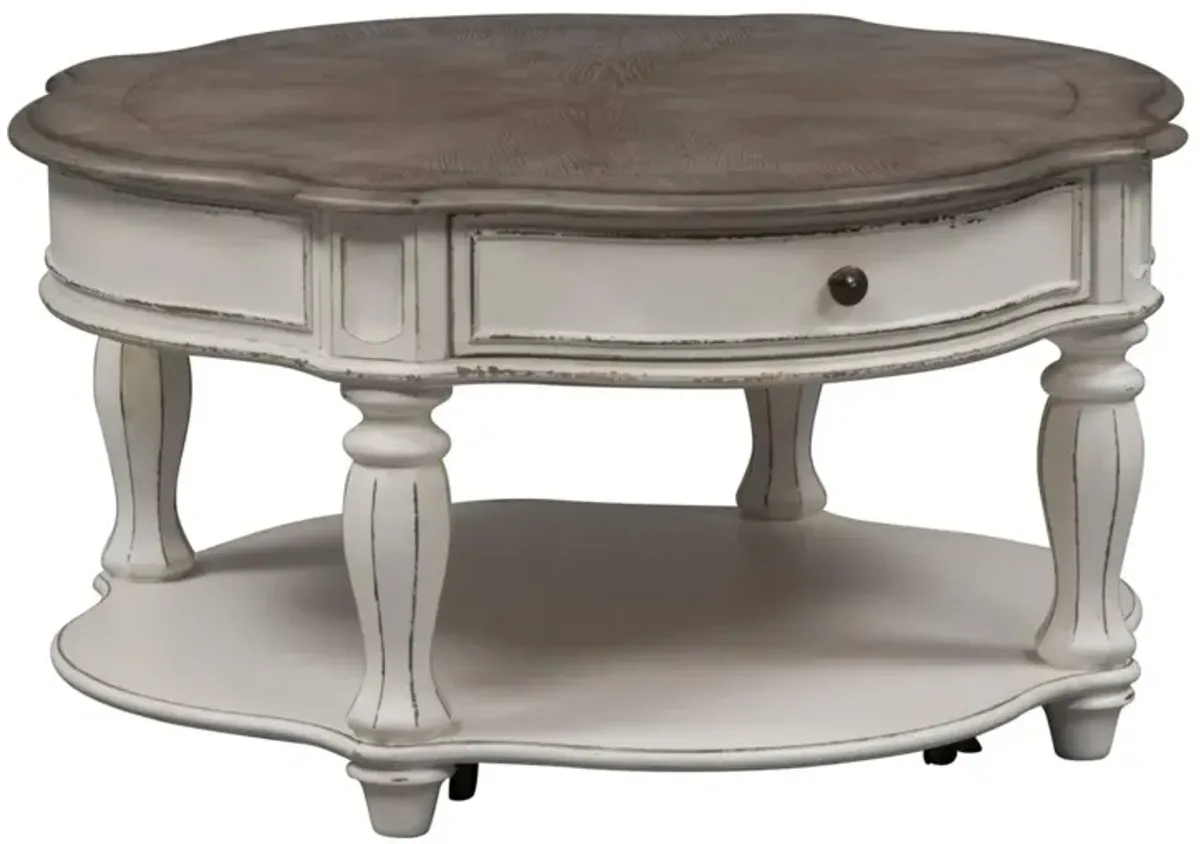 MAGNOLIA MANOR ROUND COCKTAIL TABLE