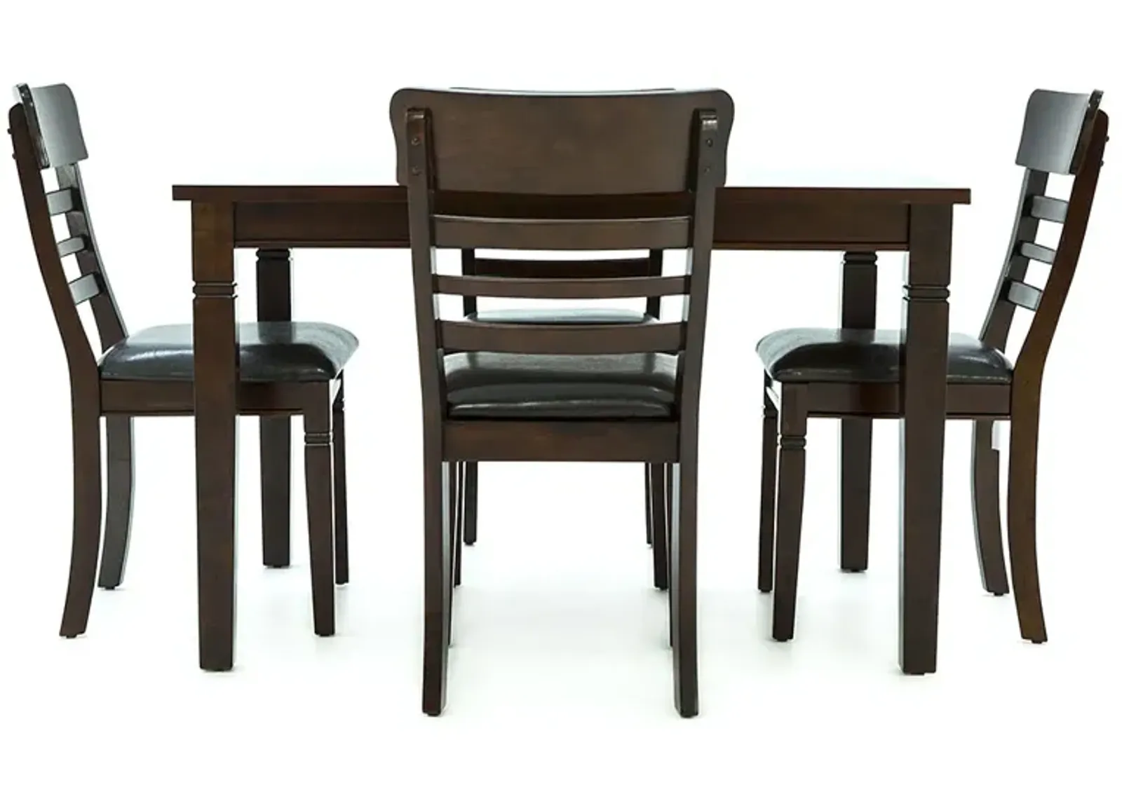 BLAINE DARK CHERRY 5 PIECE DINING SET