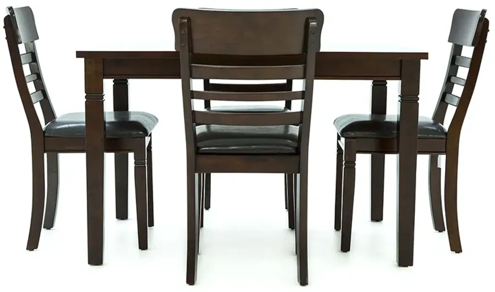 BLAINE DARK CHERRY 5 PIECE DINING SET