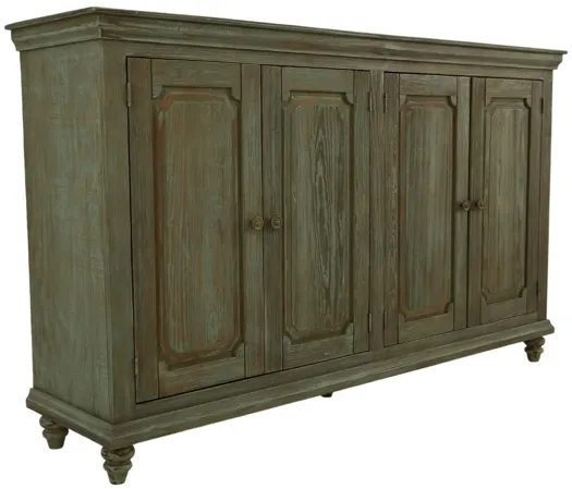 MARGOT AGED GREEN CONSOLE