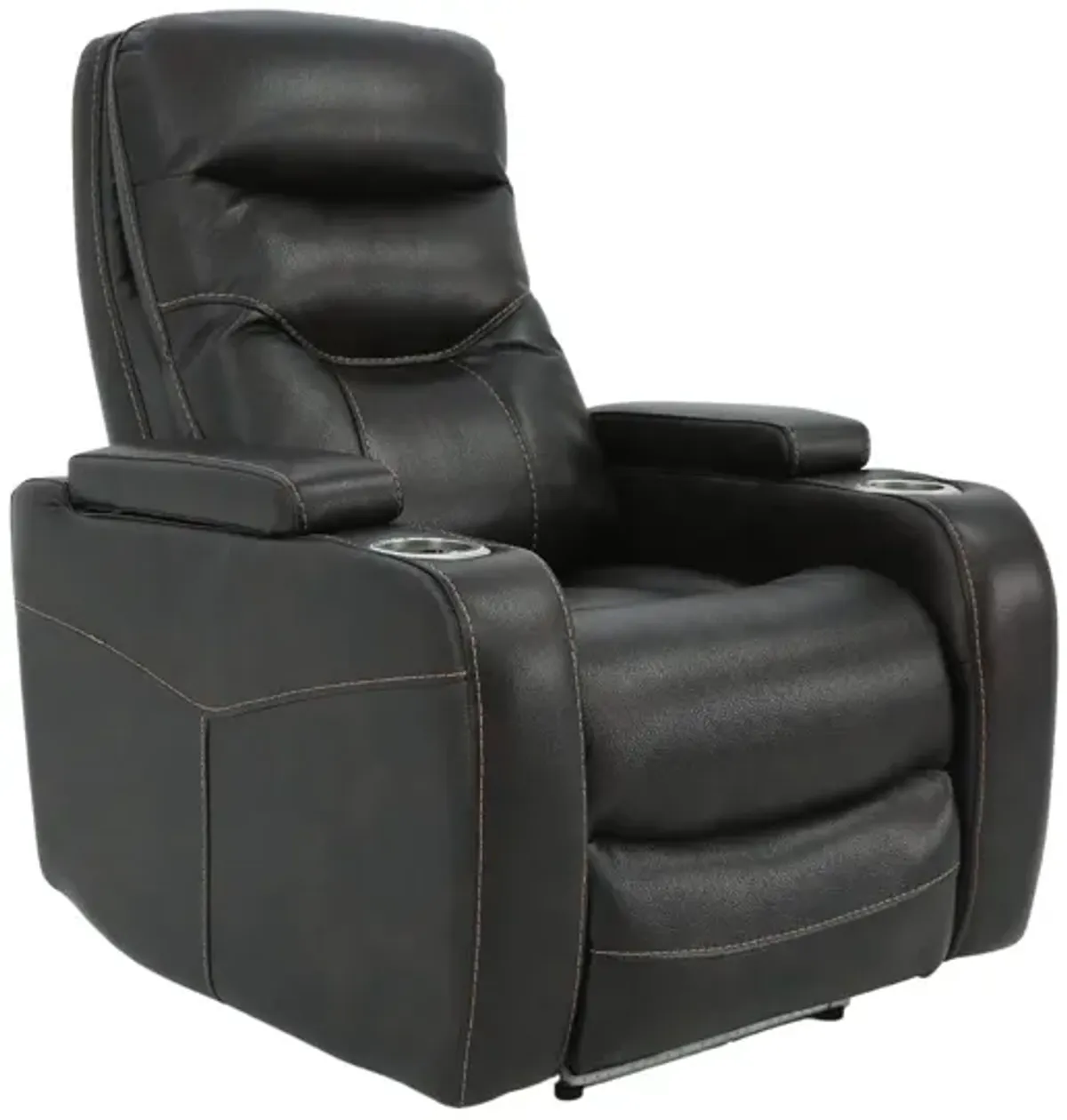 BOLTON WALNUT 2P POWER RECLINER WITH LIGHT