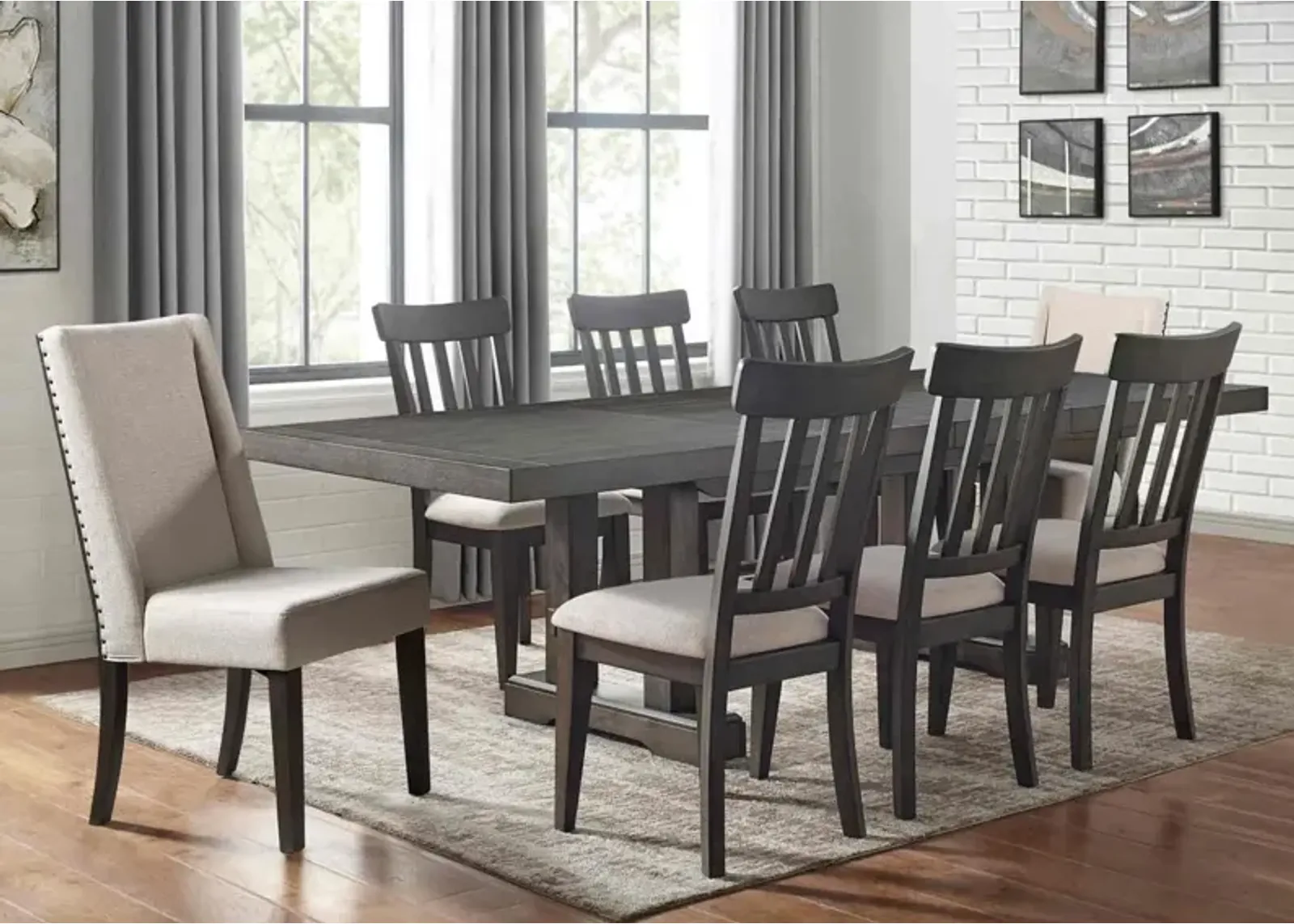 NAPA 9 PIECE DINING SET