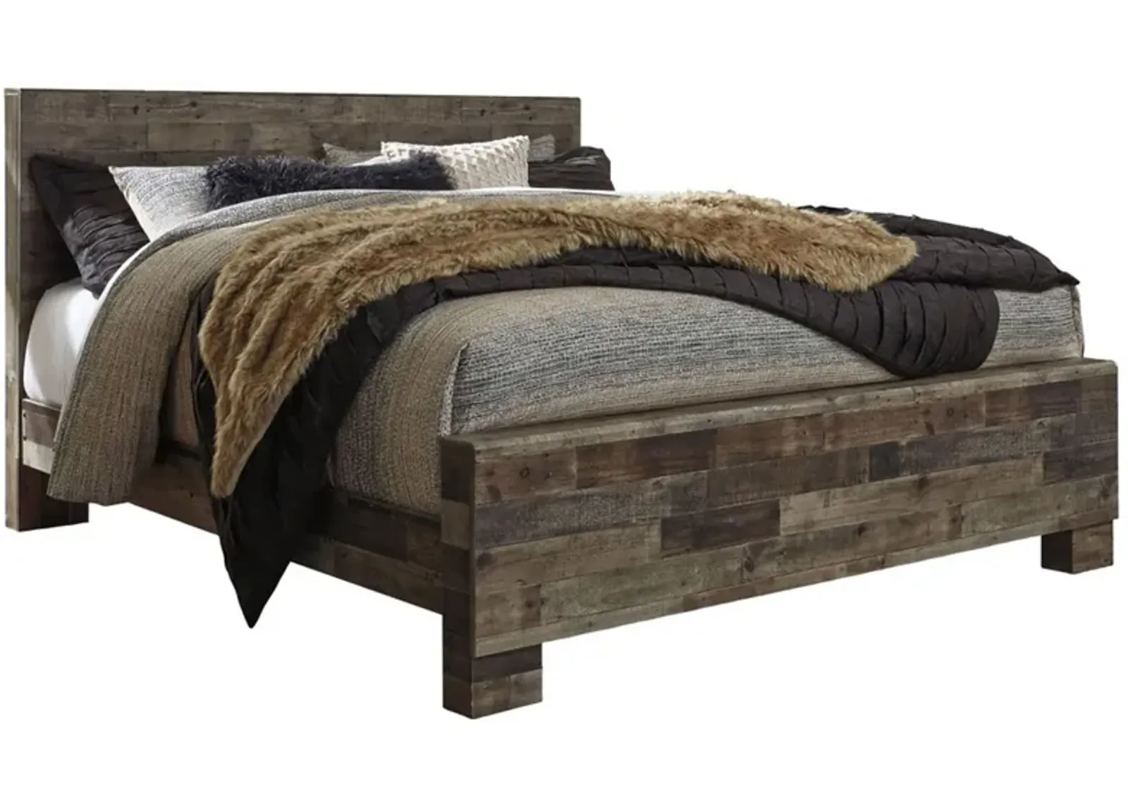 DEREKSON QUEEN PANEL BED