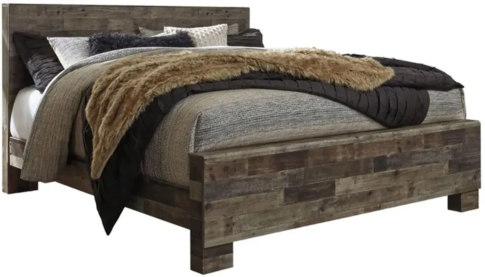 DEREKSON QUEEN PANEL BED