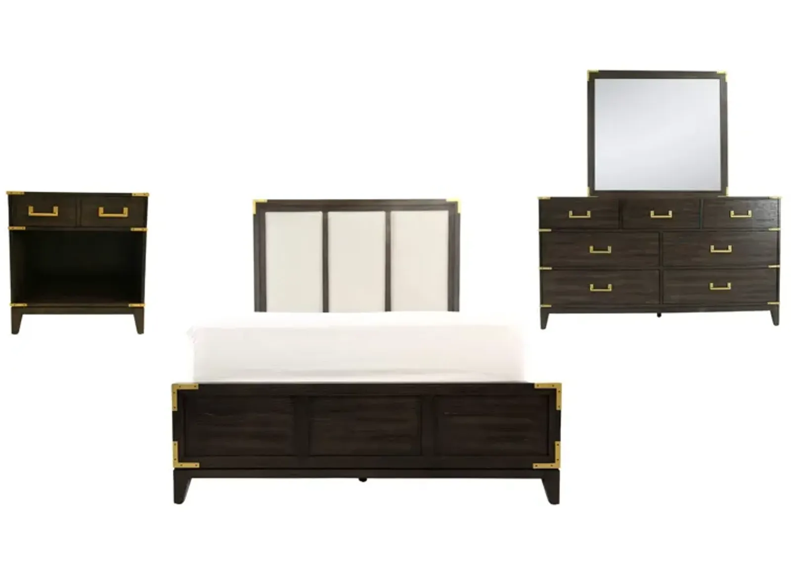 YOSEMITE KING UPHOLSTERED BEDROOM SET