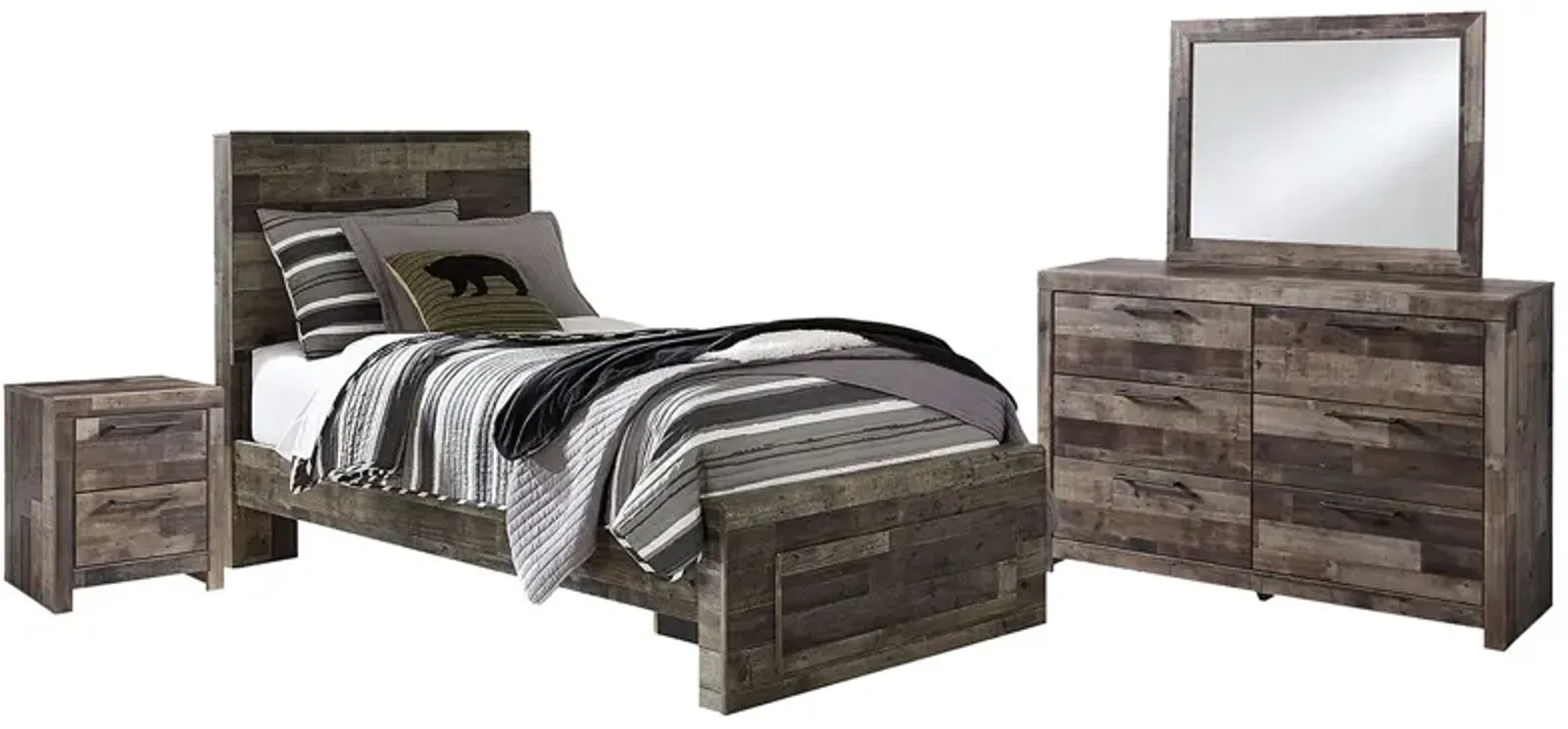 DEREKSON TWIN BEDROOM SET