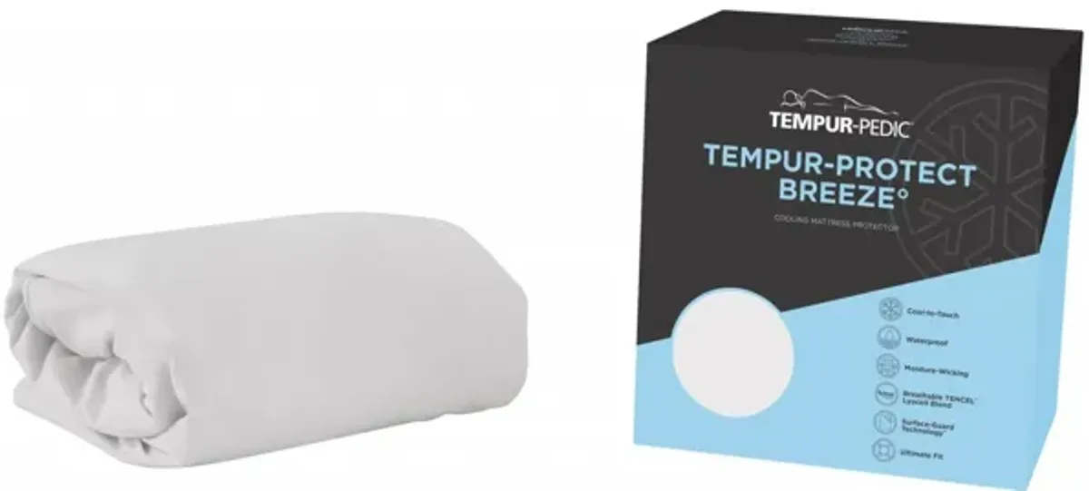 TEMPUR PROTECT BREEZE KING MATTRESS PROTECTOR