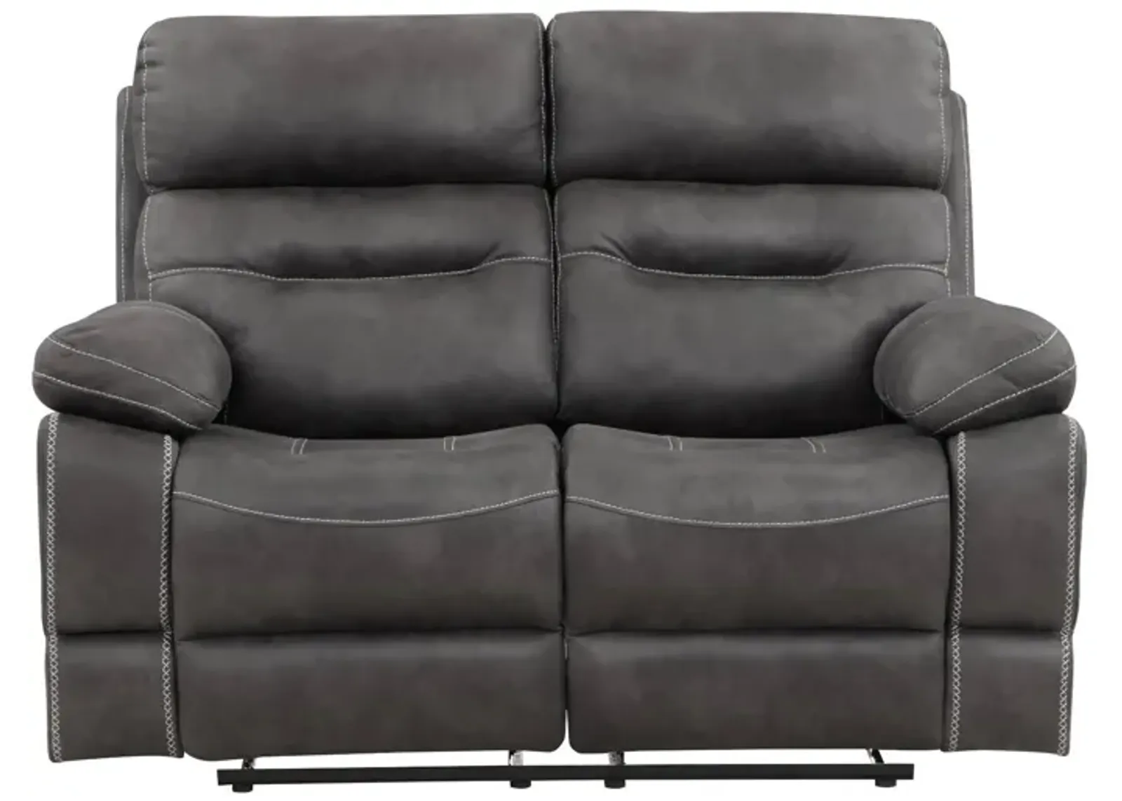 RUDGER GRAY RECLINING LOVESEAT