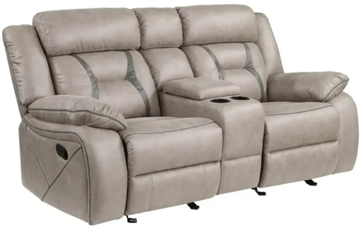 TYSON RECLINING GLIDER LOVESEAT