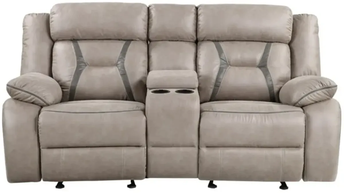 TYSON RECLINING GLIDER LOVESEAT