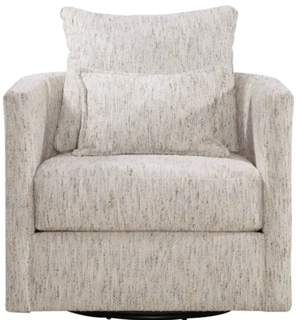 MALLORY CHALK SWIVEL CHAIR