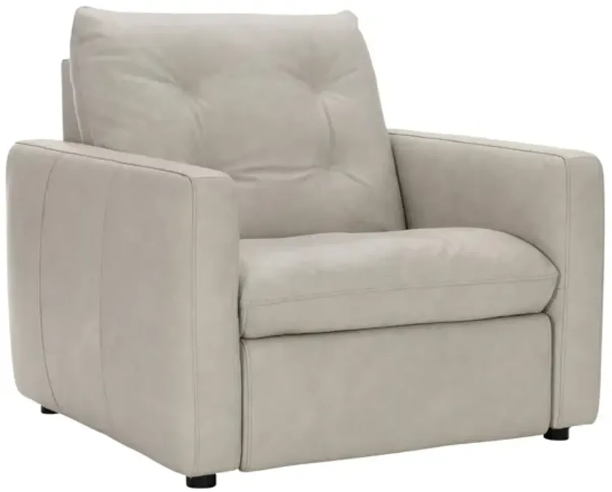 KAYA PEARL LEATHER POWER RECLINER