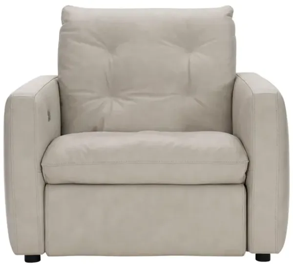 KAYA PEARL LEATHER POWER RECLINER