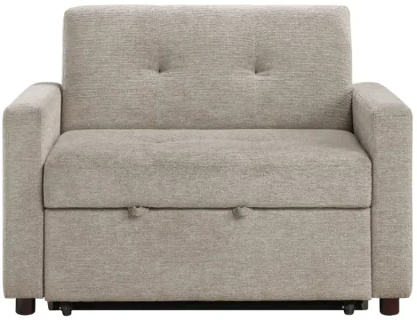 NOAH BROWN CHAIR WITH TWIN SLEEPER