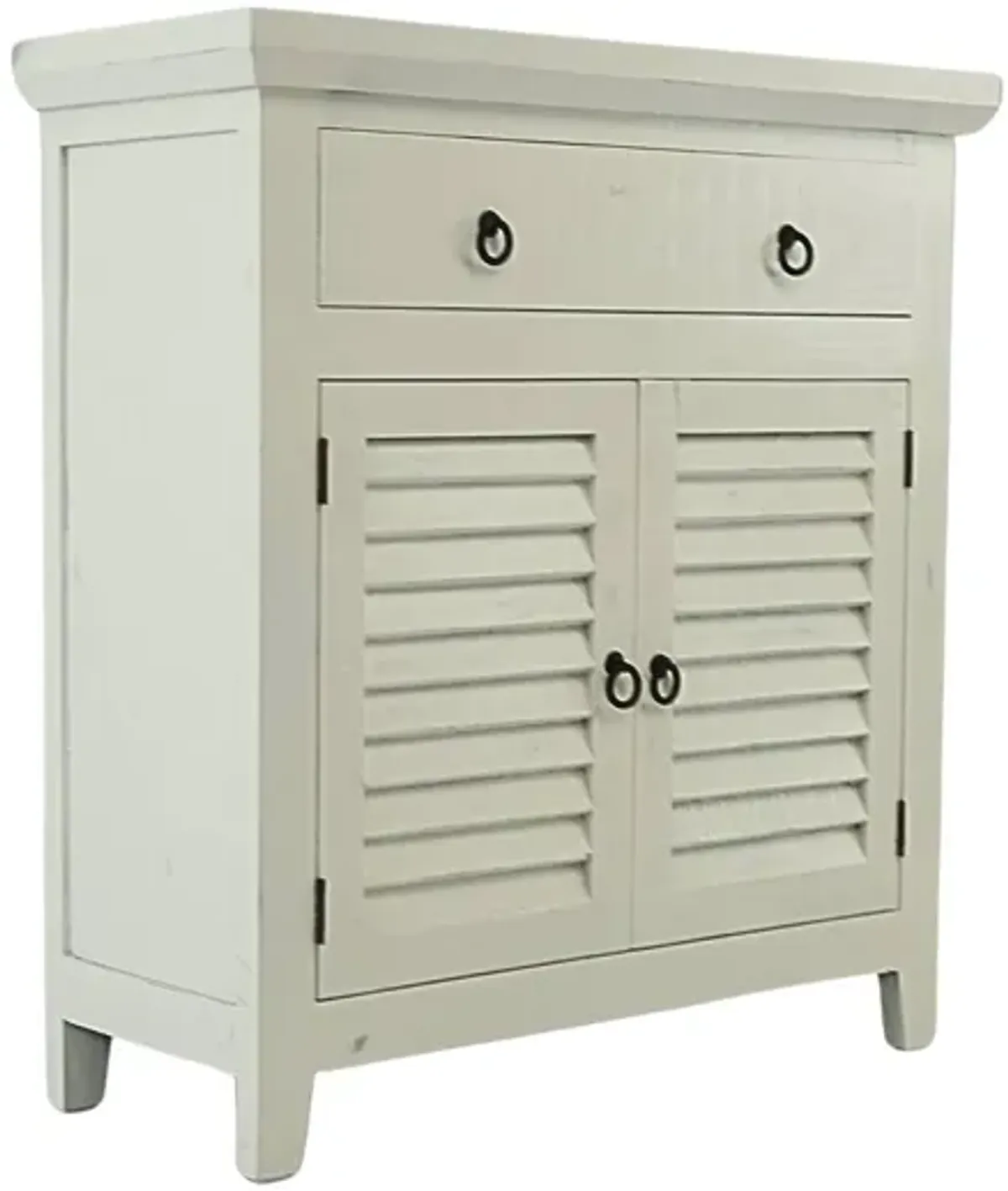 CLASSIC SHUTTER WHITE CABINET