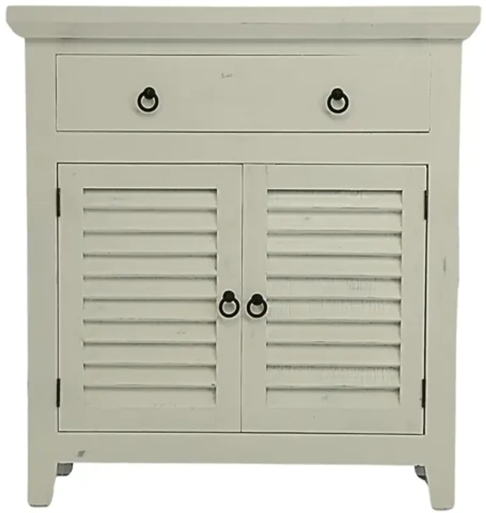 CLASSIC SHUTTER WHITE CABINET