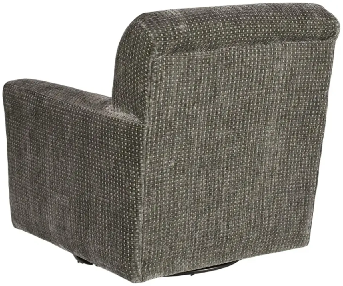 HERSTOW CHARCOAL SWIVEL GLIDER