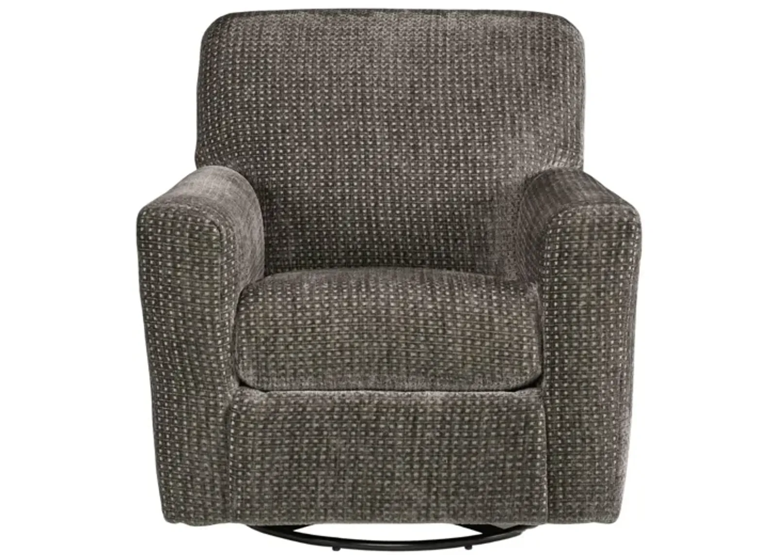 HERSTOW CHARCOAL SWIVEL GLIDER