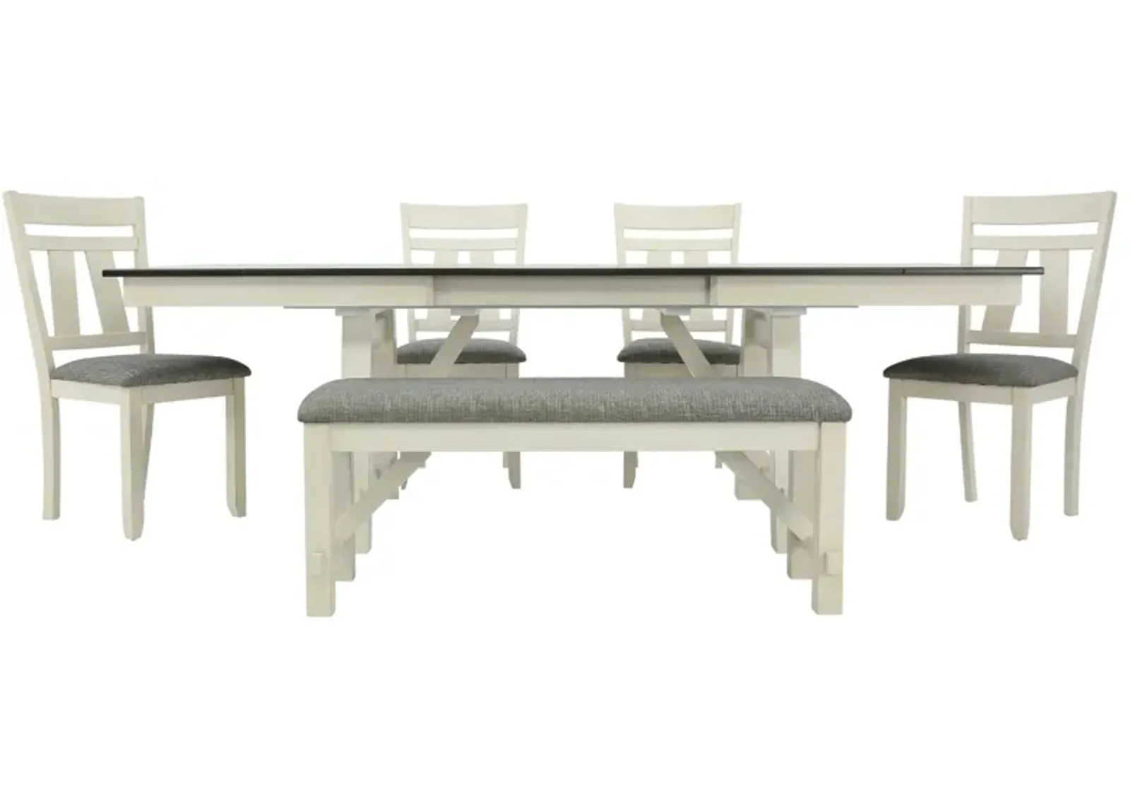 MARIBELLE 6 PIECE DINING TABLE SET