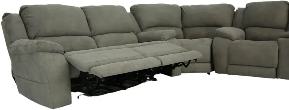 RYLEN STONE 3P POWER 3 PIECE SECTIONAL